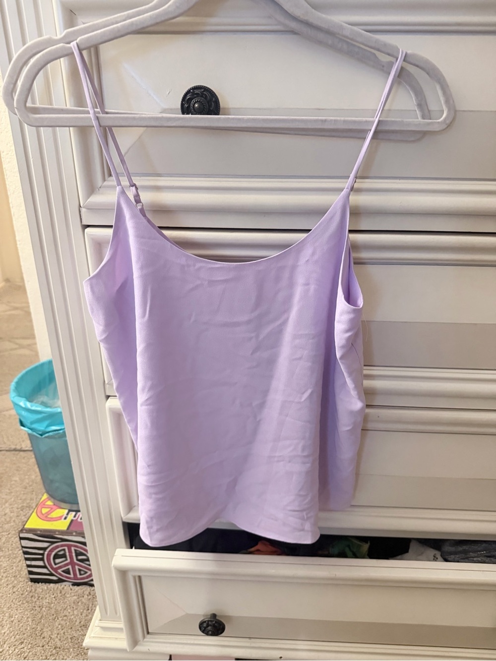 Nordstrom - Women’s Lilac Spaghetti Strap Cami Top - (XS)